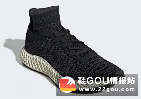 StellaMartney与Adidas合作推出4D跑鞋